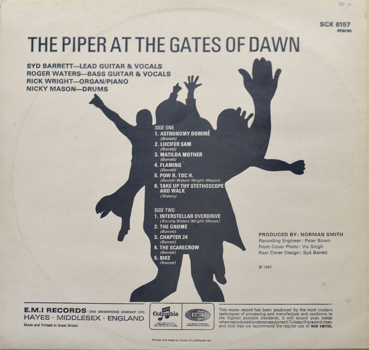 High Resolution Photo #2 PINK FLOYD Piper Gates UK5 